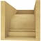 Ekena Millwork 9"W x 18"D x 9"H Wide Pescadero Rough Cedar Woodgrain TimberThane Corbel, Primed Tan CORUR09X18X09PECRCPR - alternate 3